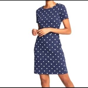 Old Navy Polka Dot Ponte-Knit Sheath Dress